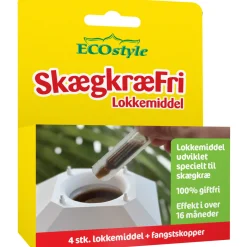 ECOSTYLE TIL SKÆGKRÆ LOKKEMIDDEL 4 STK.