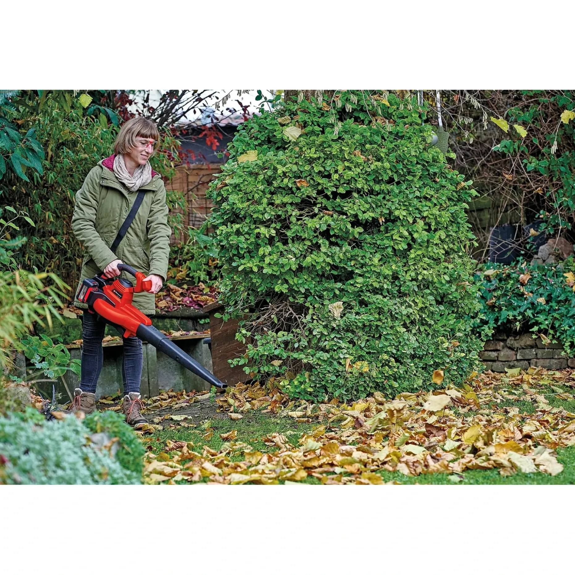 EINHELL SOLO GE-CL 36/230 LØVBLÆSER 2X18V UDEN BATTERI