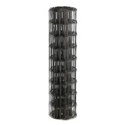 HORTUS PVC FRI TRÅDHEGN SORT PLASTBELAGT 0.60 X 20 M
