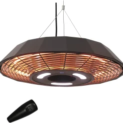 HORTUS 211-315 TERRASSEVARMER SORT 2000 W