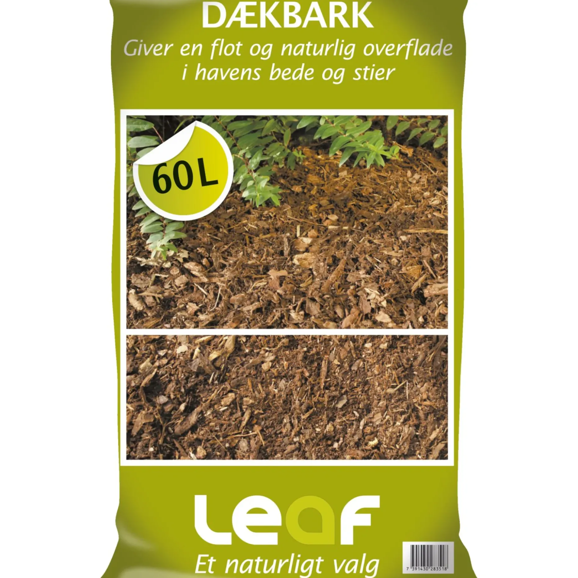 LEAF DÆKBARK 60 L