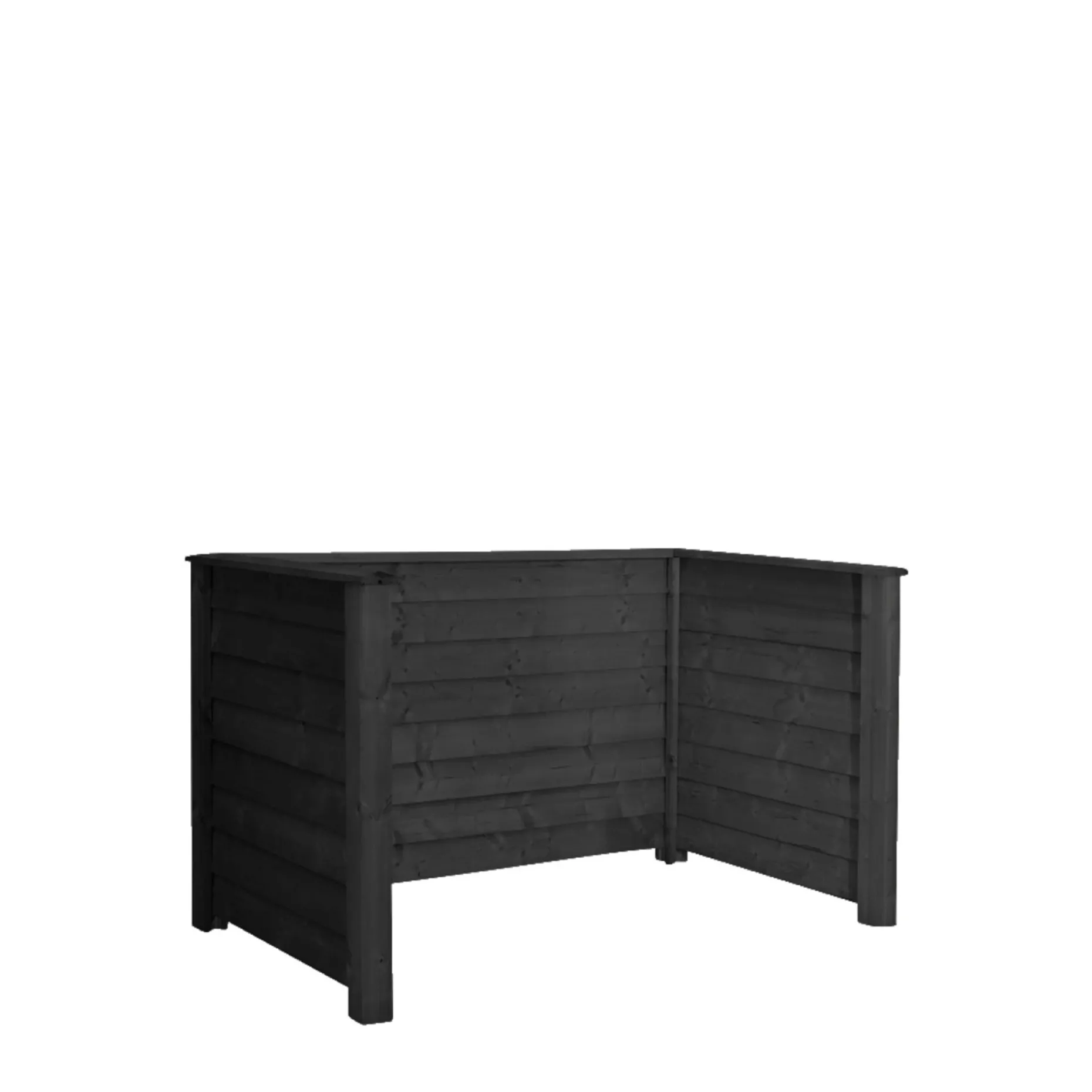 PLUS KLINK 2 SPANDE RENOVATIONSSKJUL SORT NÅLETRÆ