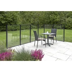 SKAGEN SYSTEMHEGN HEGNSMODUL KLAR GLAS 86.50 X 122 X 0.60 X 0.60 CM