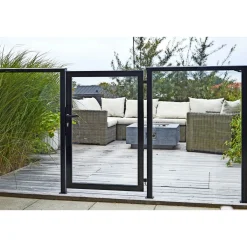 SKAGEN SYSTEMHEGN LÅGE KLAR GLAS 86 X 120 X 0.60 X 0.40 CM